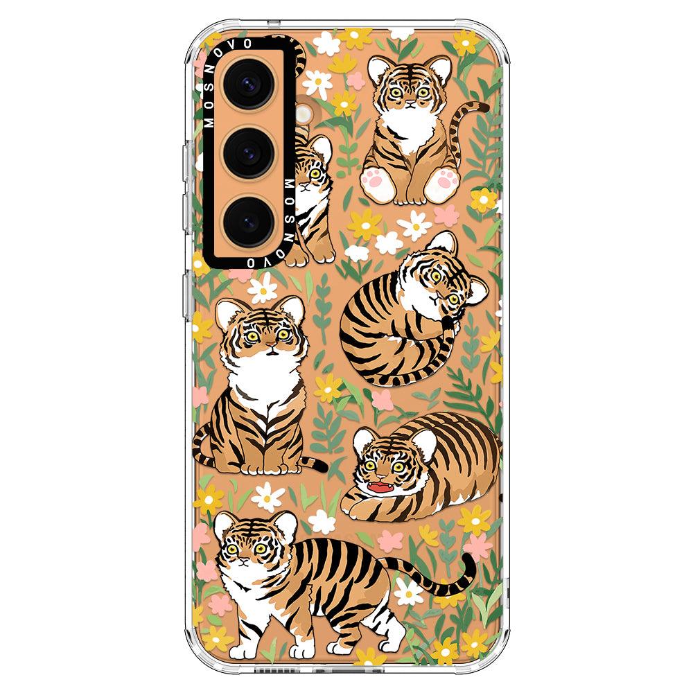 Cute Tiger Phone Case - Samsung Galaxy S24 Plus Case - MOSNOVO