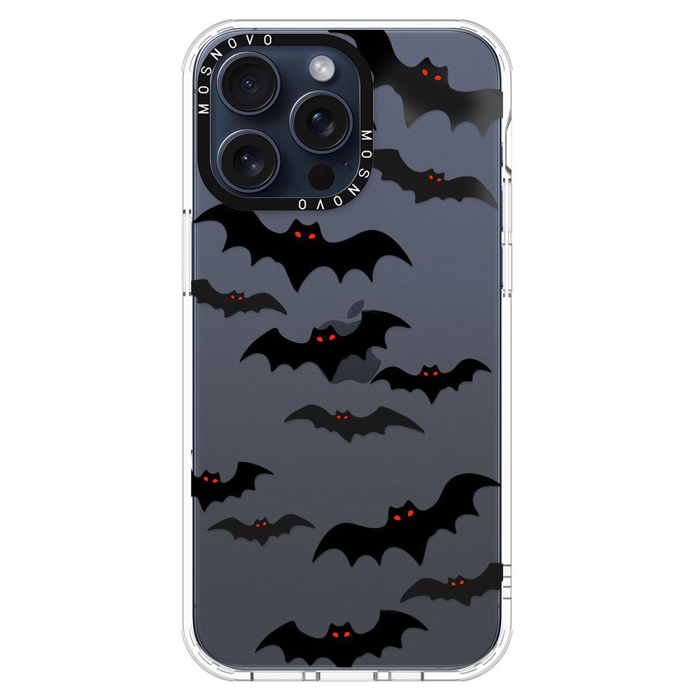 Evil Bat Phone Case - iPhone 15 Pro Max Case - MOSNOVO