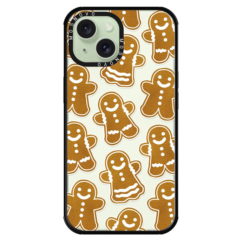 Ginger Breadman Phone Case - iPhone 15 Plus Case - MOSNOVO