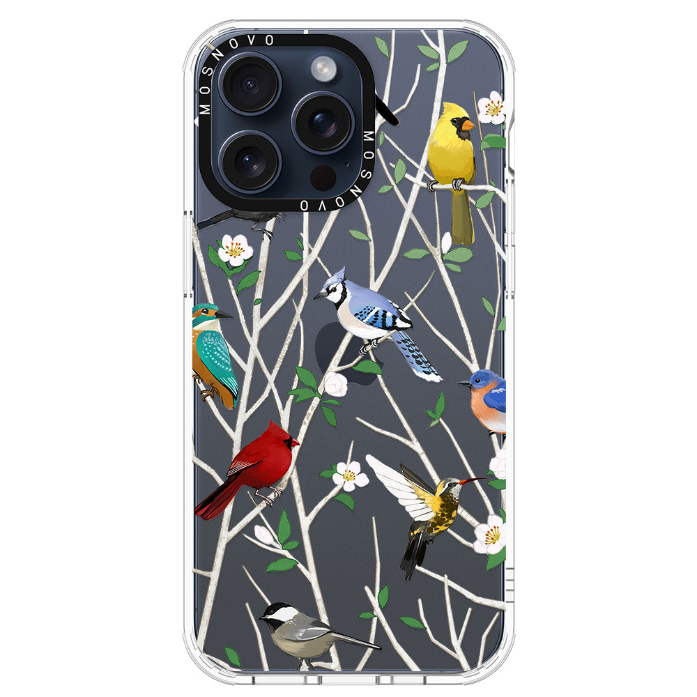 Wild Bird Phone Case - iPhone 15 Pro Max Case - MOSNOVO