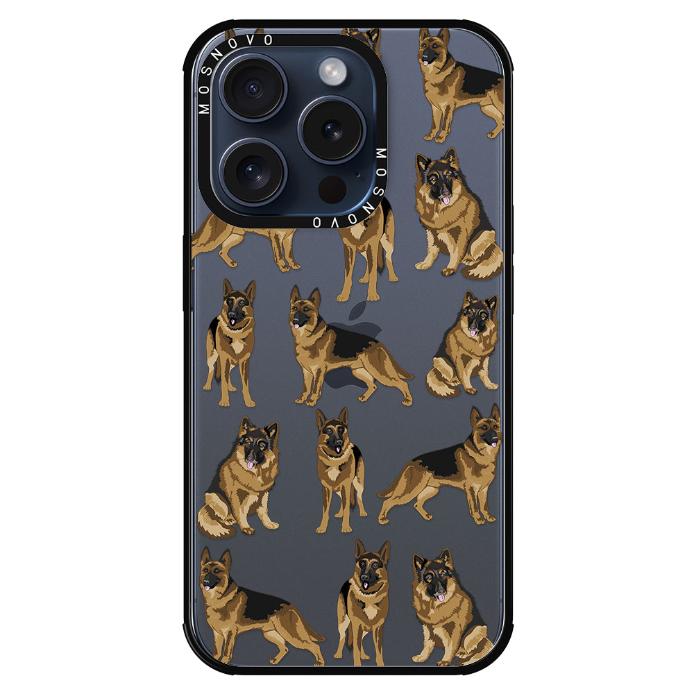 Shepherd Dog Phone Case - iPhone 15 Pro Case - MOSNOVO