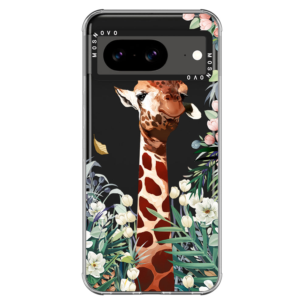 Giraffe In The Garden Phone Case - Google Pixel 8 Case - MOSNOVO