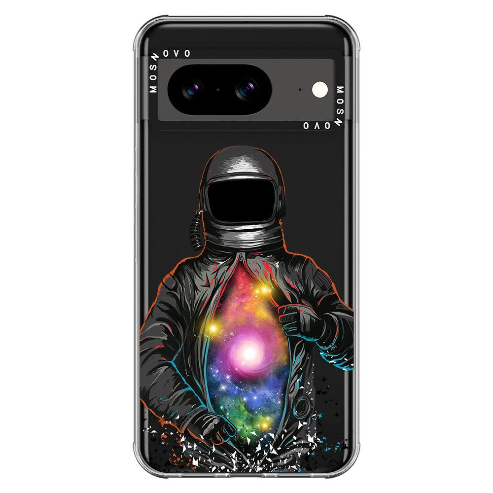 Mystery Astronaut Phone Case - Google Pixel 8 Case - MOSNOVO