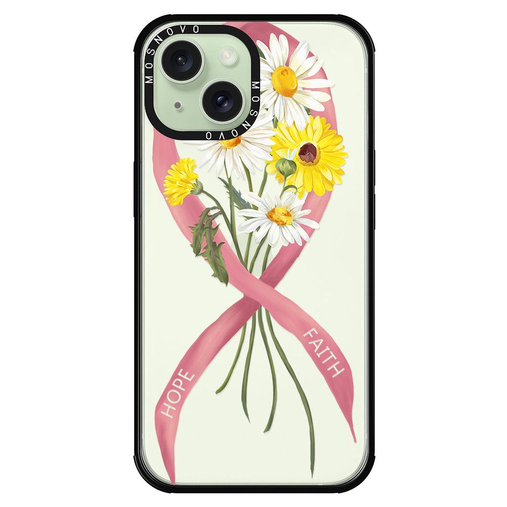 Breast Awareness Phone Case - iPhone 15 Plus Case - MOSNOVO