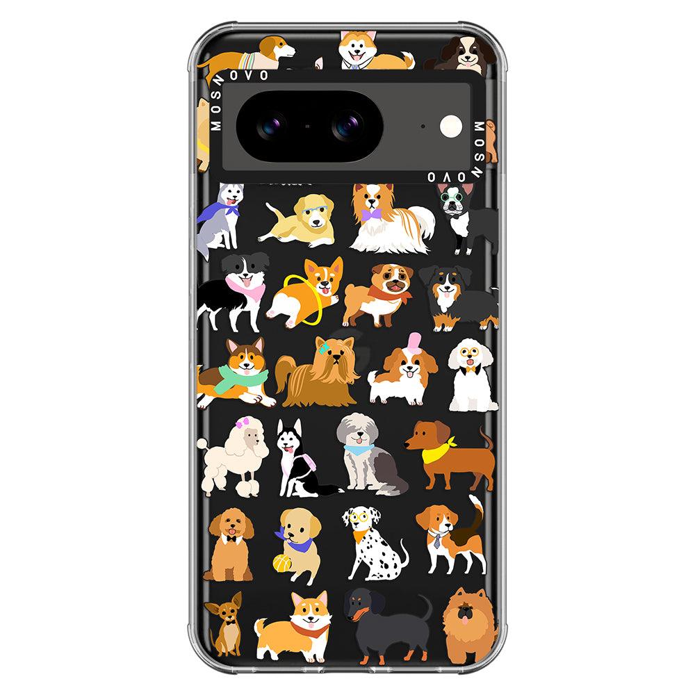 Cute Puppy Phone Case - Google Pixel 8 Case - MOSNOVO