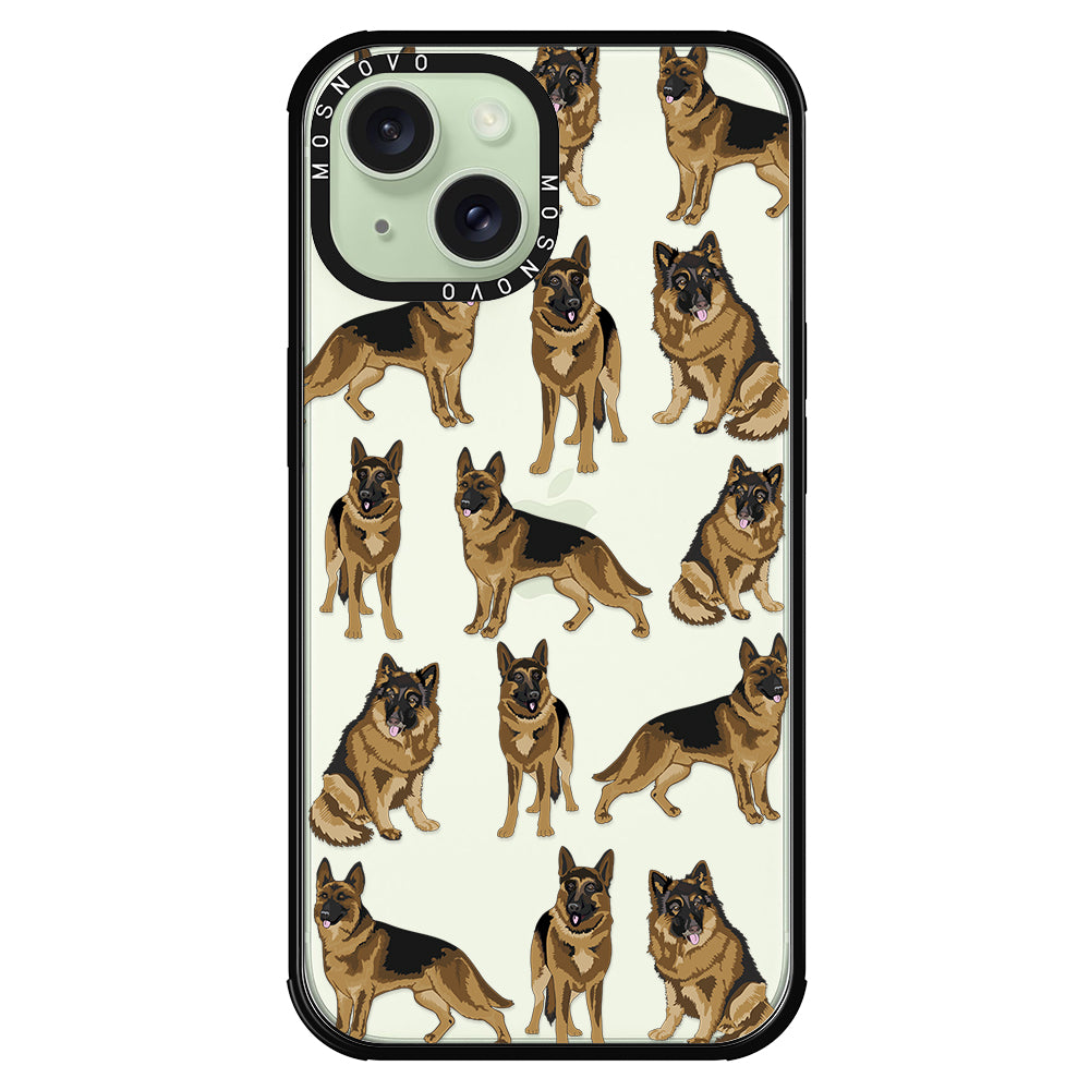 Shepherd Dog Phone Case - iPhone 15 Case - MOSNOVO