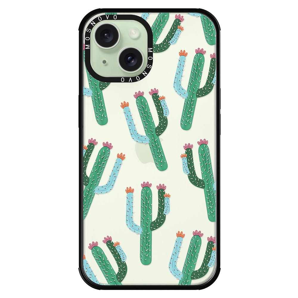 Cactus Phone Case - iPhone 15 Plus Case - MOSNOVO