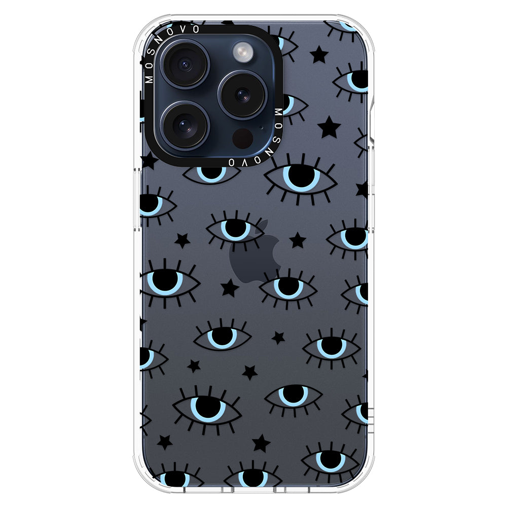 Hippie Eye Phone Case - iPhone 15 Pro Case - MOSNOVO