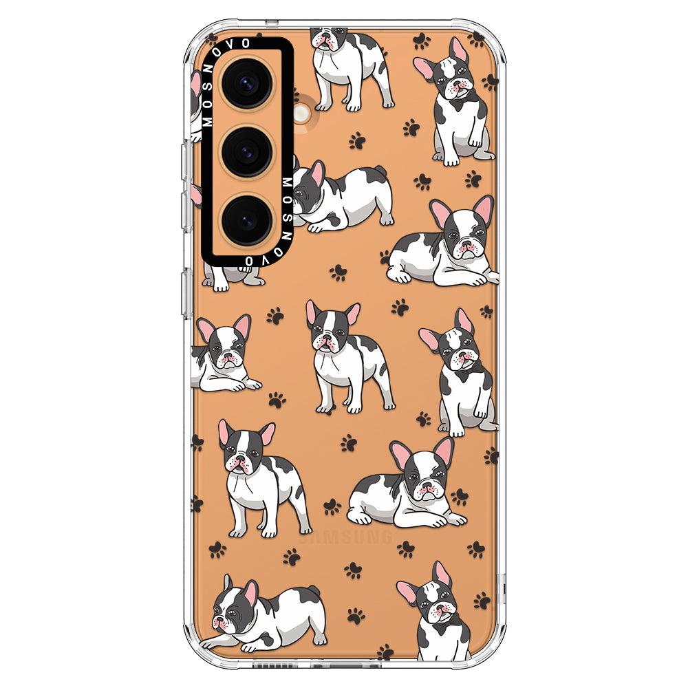 French Bull Dog Phone Case - Samsung Galaxy S24 Plus Case - MOSNOVO