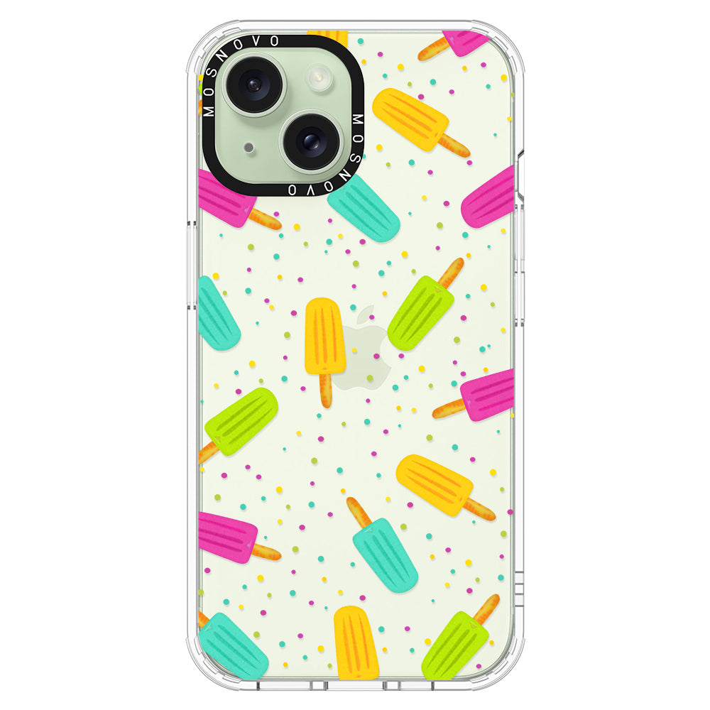 Rainbow Ice Pop Phone Case - iPhone 15 Plus Case - MOSNOVO