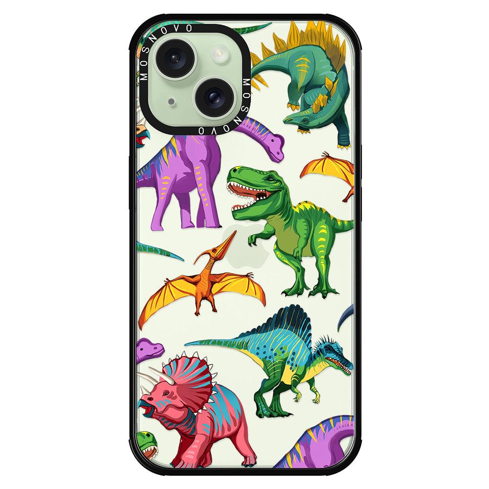 Dinosaur World Phone Case - iPhone 15 Case - MOSNOVO