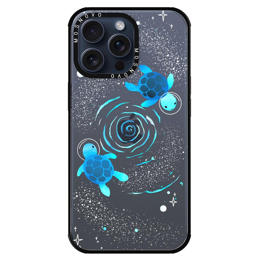 Space Turtle Phone Case - iPhone 15 Pro Max Case - MOSNOVO