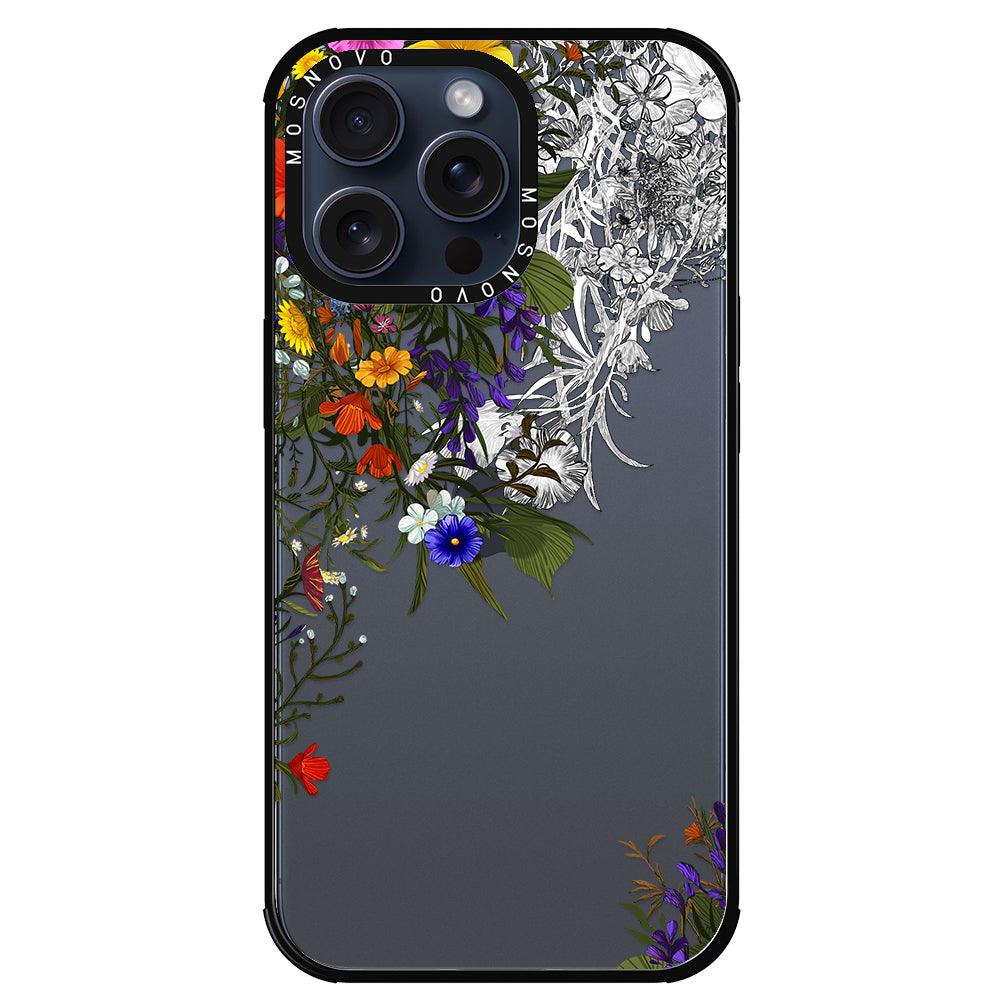 Beautiful Bloom Phone Case - iPhone 15 Pro Max Case - MOSNOVO