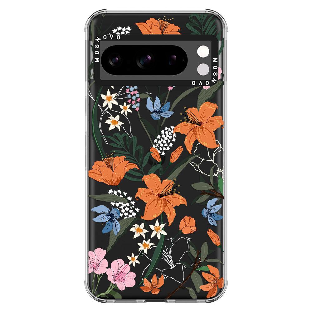 Lily Garden Phone Case - Google Pixel 8 Pro Case - MOSNOVO