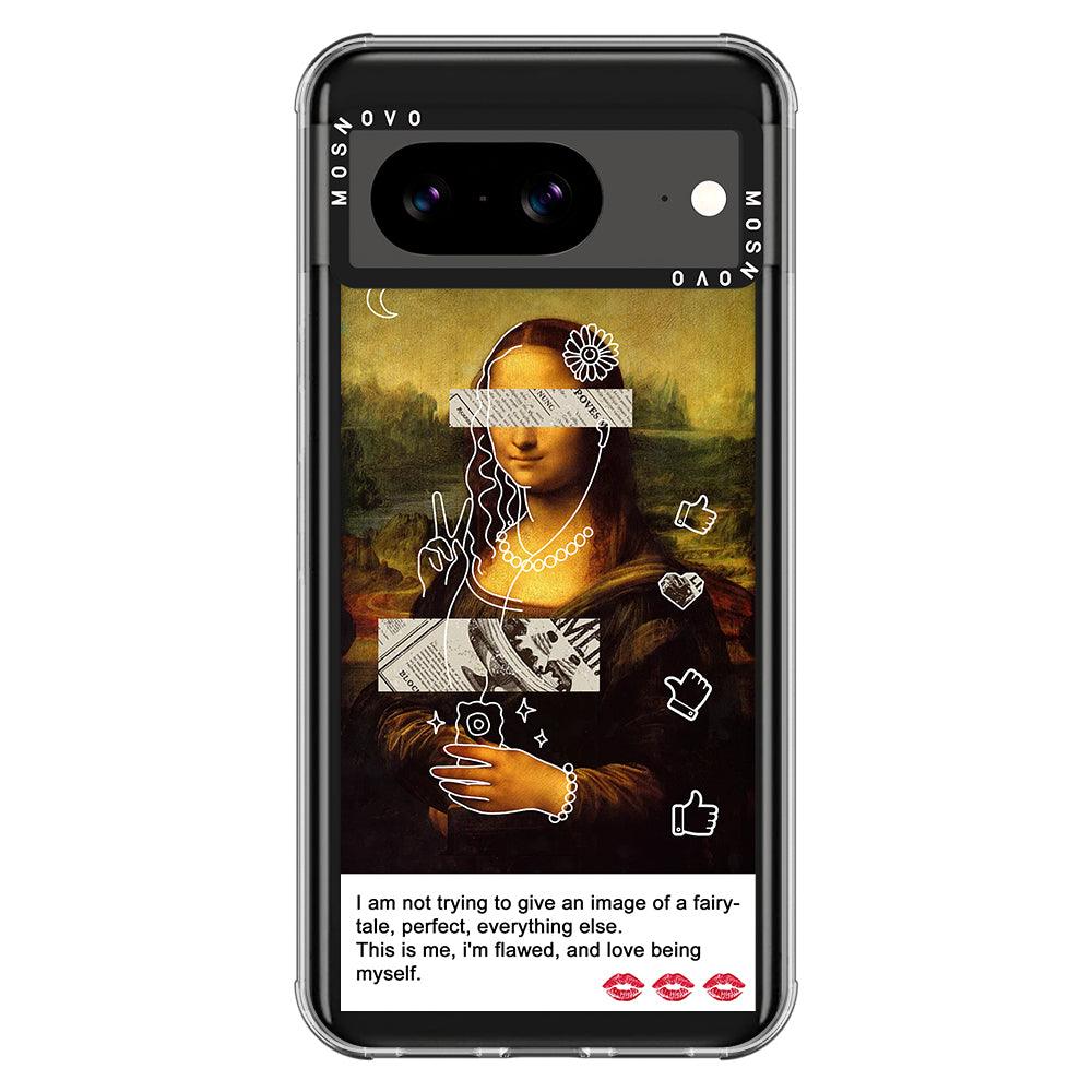 Selfie Artwork Phone Case - Google Pixel 8 Case - MOSNOVO