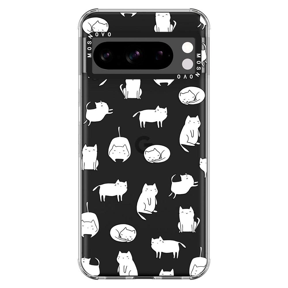 Cute Cats Phone Case - Google Pixel 8 Pro Case - MOSNOVO