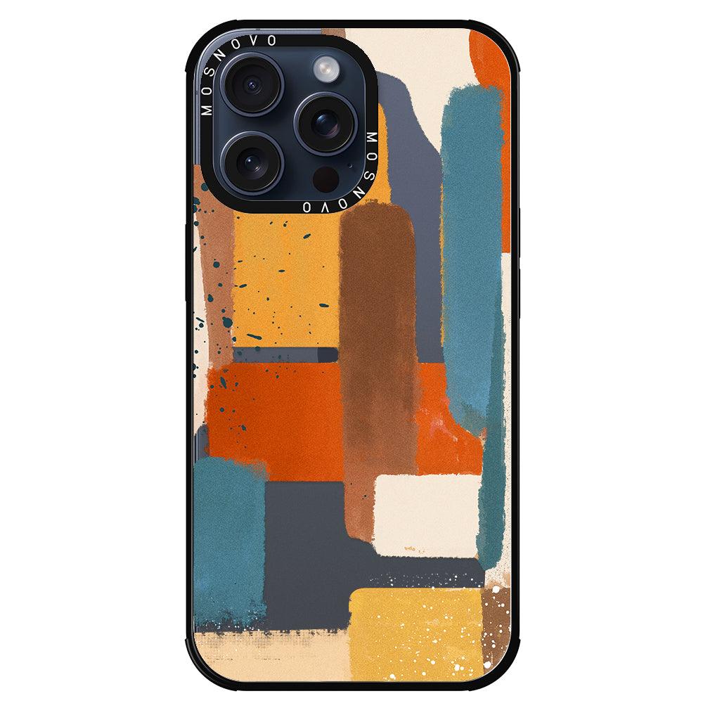 Modern Abstract Artwork Phone Case - iPhone 15 Pro Max Case - MOSNOVO