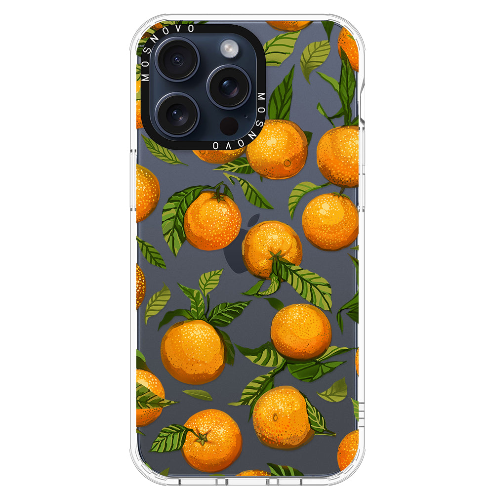 Tangerine Phone Case - iPhone 15 Pro Max Case - MOSNOVO