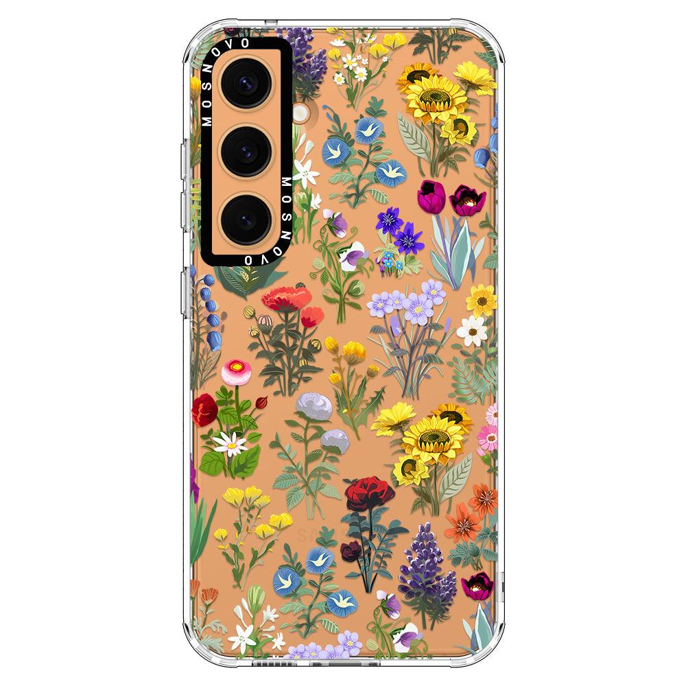 Wildflowers Phone Case - Samsung Galaxy S24 Case - MOSNOVO