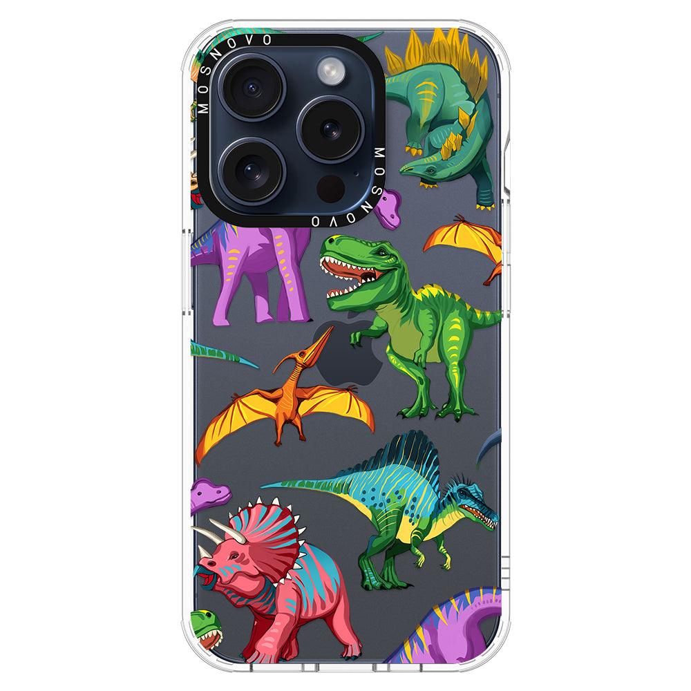 Dinosaur World Phone Case - iPhone 15 Pro Case - MOSNOVO