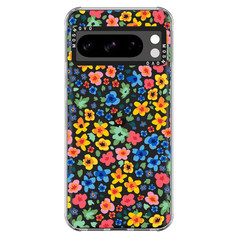 Lovely Floral Flower Phone Case - Google Pixel 8 Pro Case - MOSNOVO