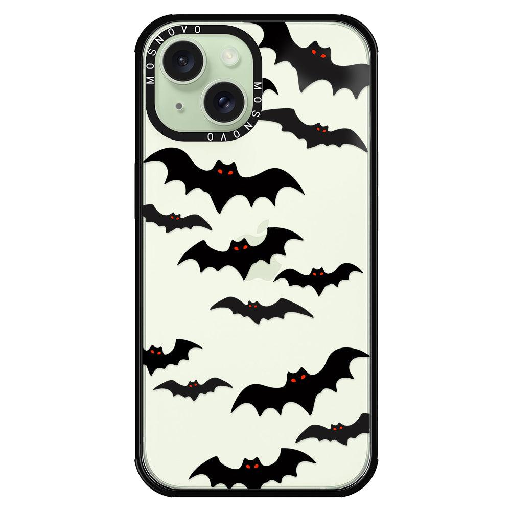 Evil Bat Phone Case - iPhone 15 Plus Case - MOSNOVO