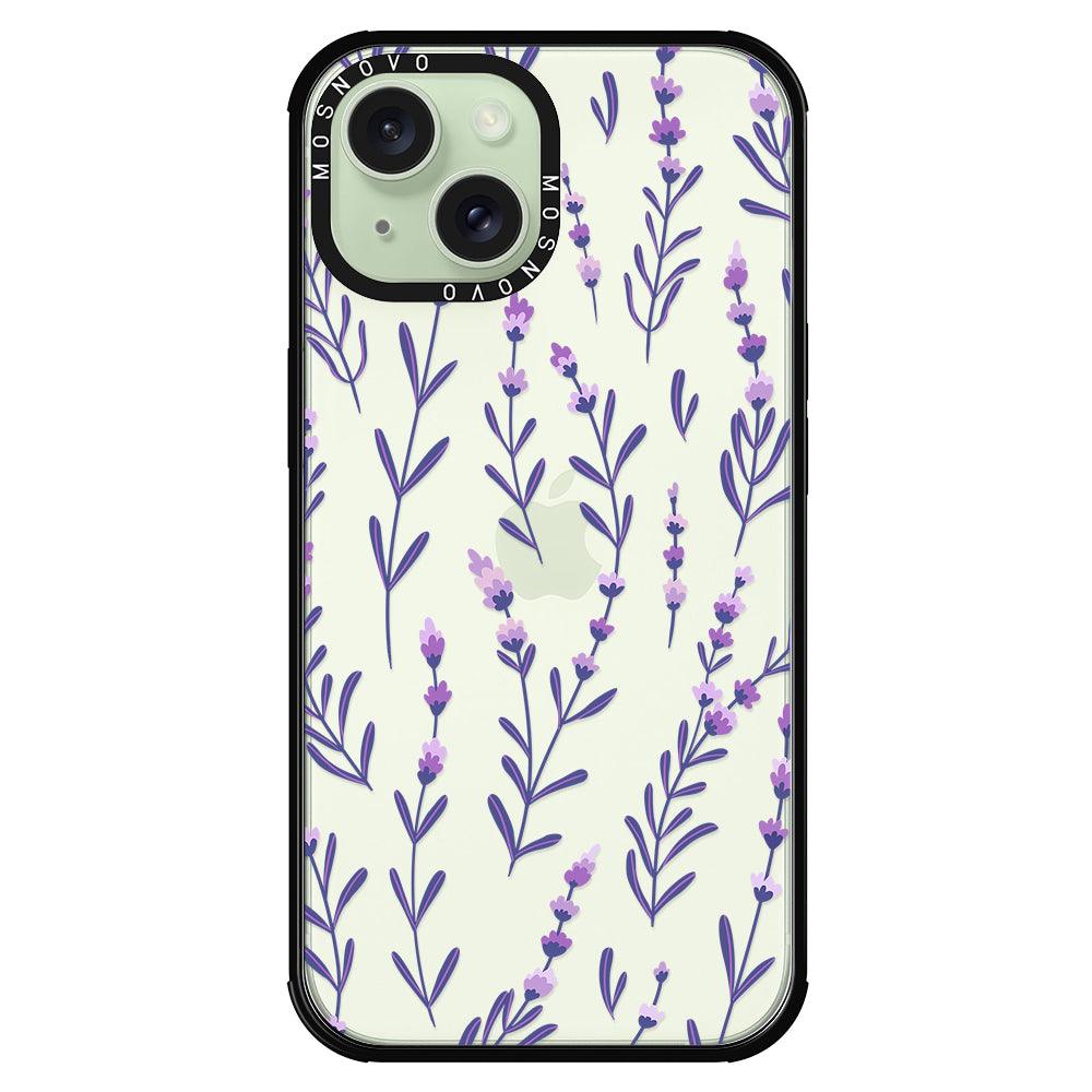 Lavenders Phone Case - iPhone 15 Case - MOSNOVO