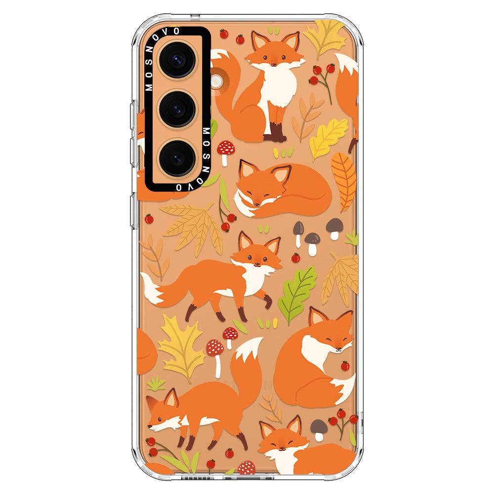 Autumn Fox Phone Case - Samsung Galaxy S24 Plus Case - MOSNOVO