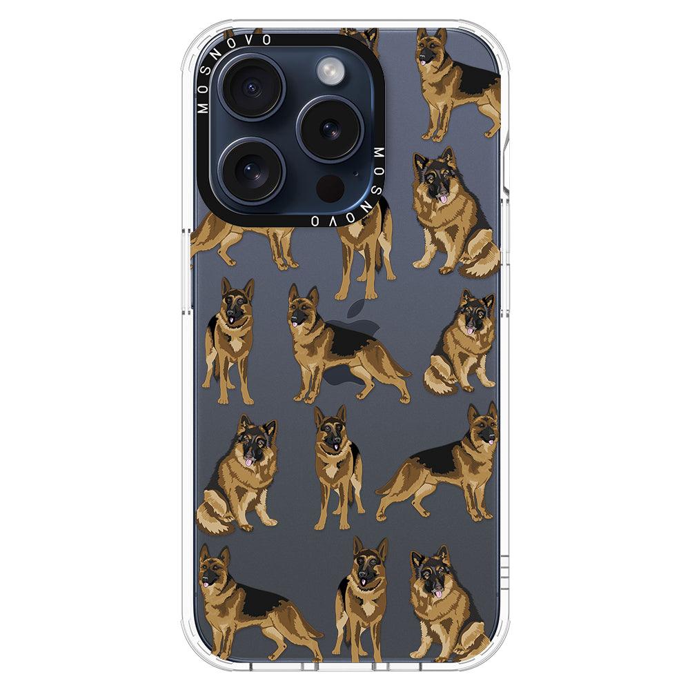 Shepherd Dog Phone Case - iPhone 15 Pro Case - MOSNOVO