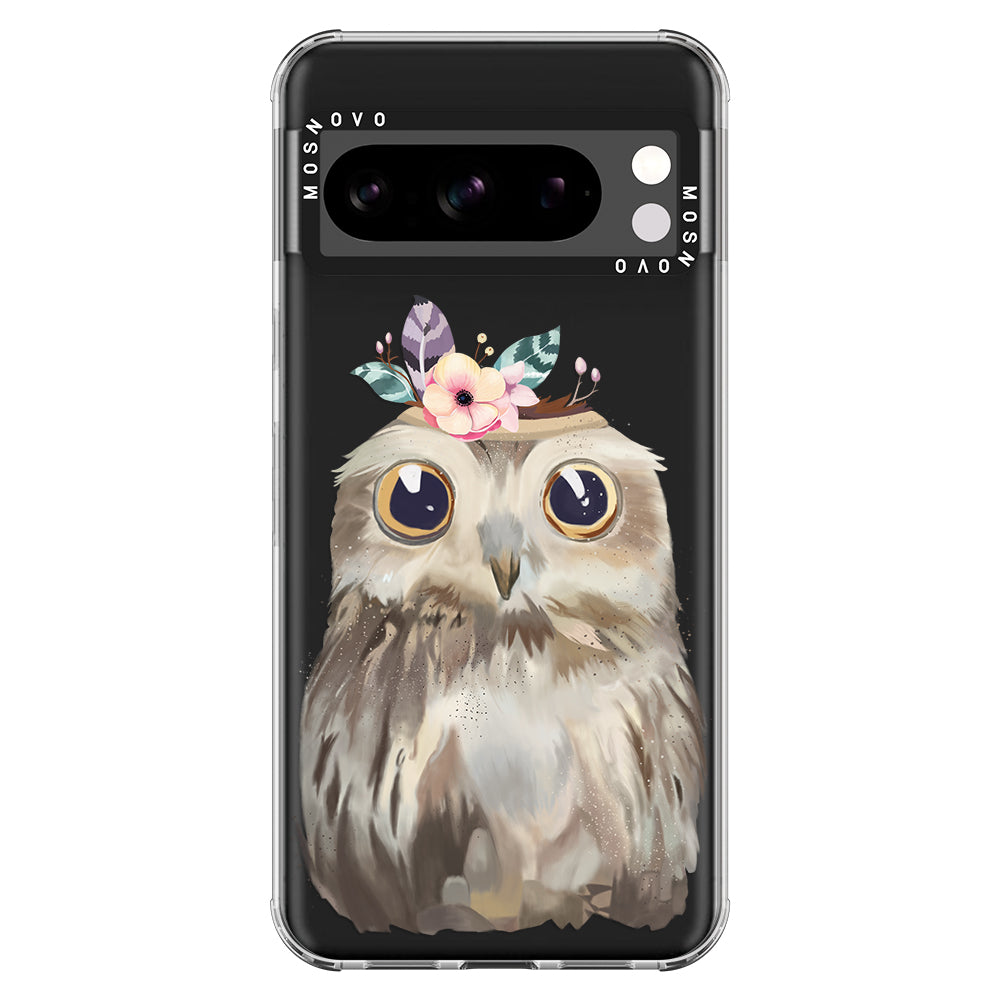 Cute Owl Phone Case - Google Pixel 8 Pro Case - MOSNOVO