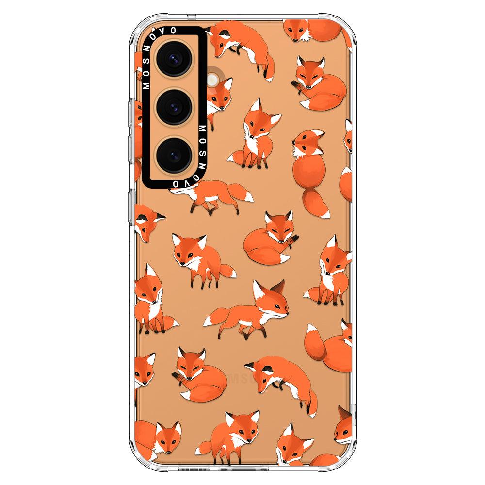 Cute Fox Phone Case - Samsung Galaxy S24 Case - MOSNOVO