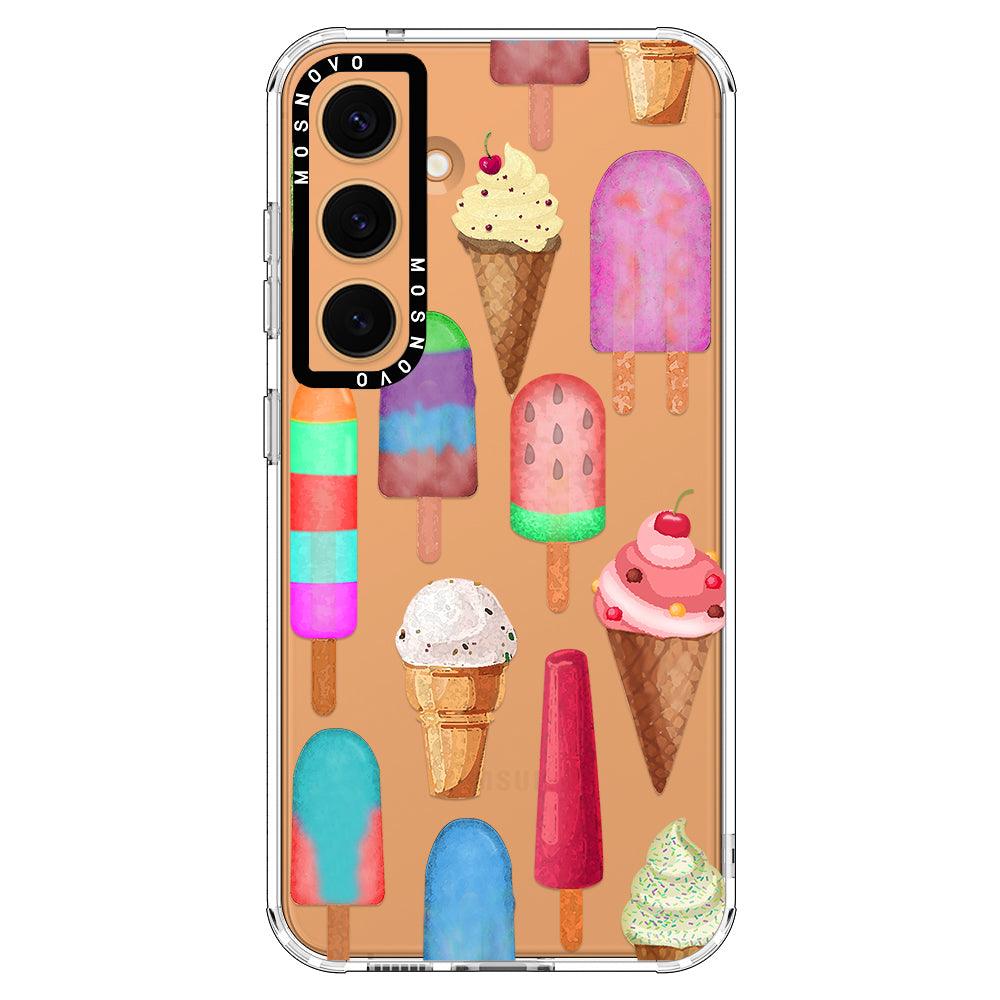 Ice Cream Phone Case - Samsung Galaxy S24 Plus Case - MOSNOVO