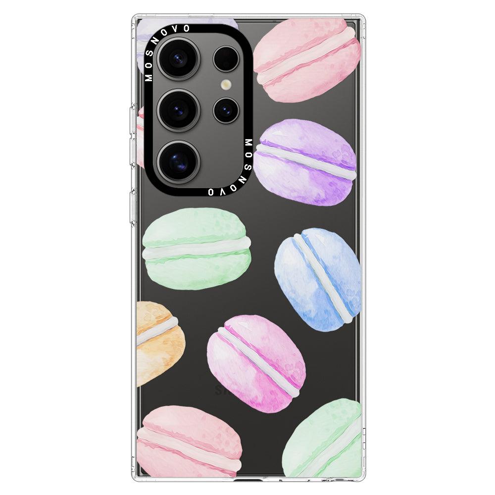 Pastel Macarons Phone Case - Samsung Galaxy S24 Ultra Case - MOSNOVO