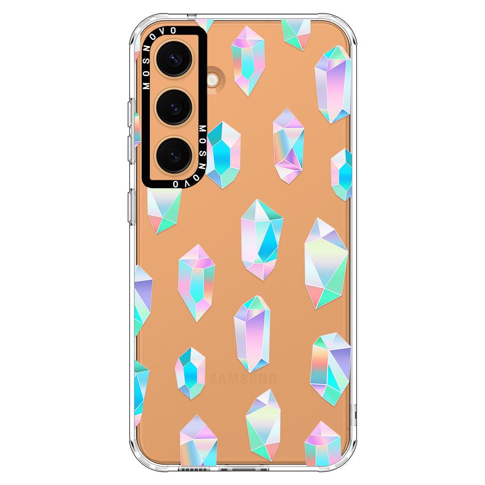 Crystal Gradient Diamond Phone Case - Samsung Galaxy S24 Plus Case - MOSNOVO