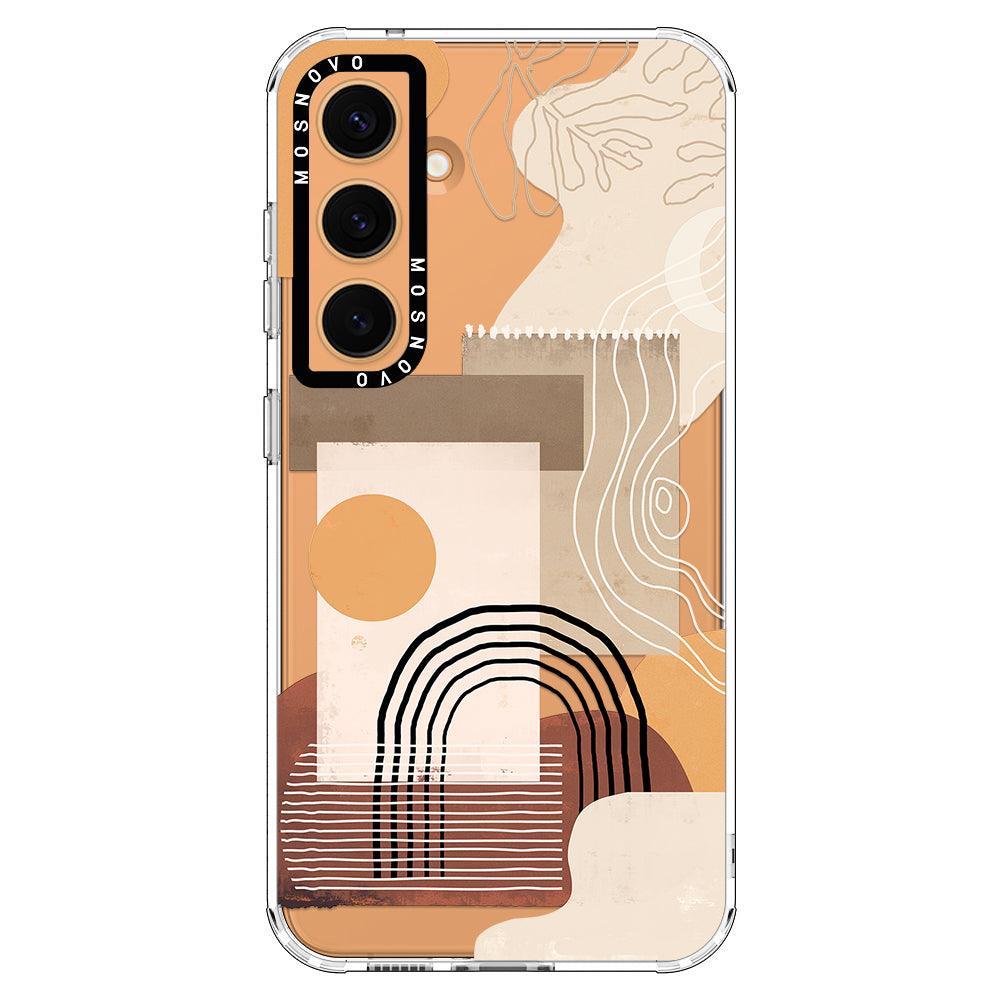 Minimalist Abstract Art Phone Case - Samsung Galaxy S24 Plus Case - MOSNOVO