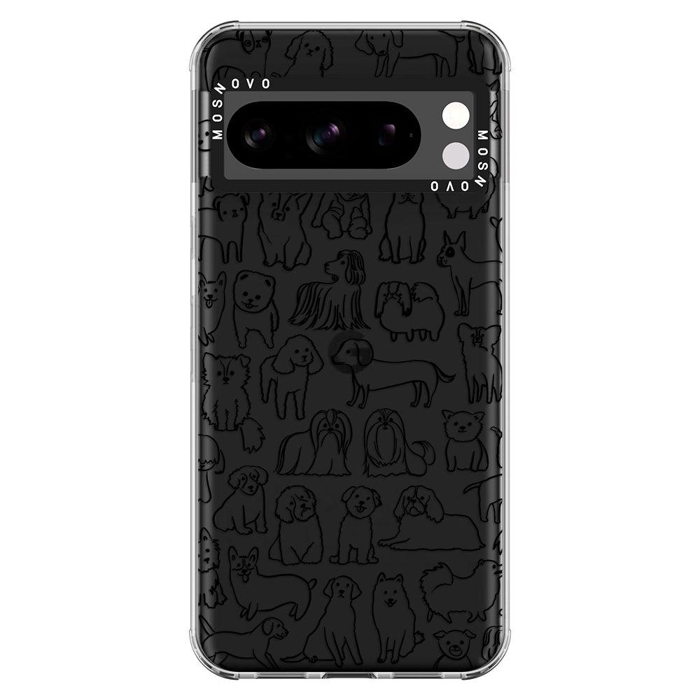 Dogs Phone Case - Google Pixel 8 Pro Case - MOSNOVO