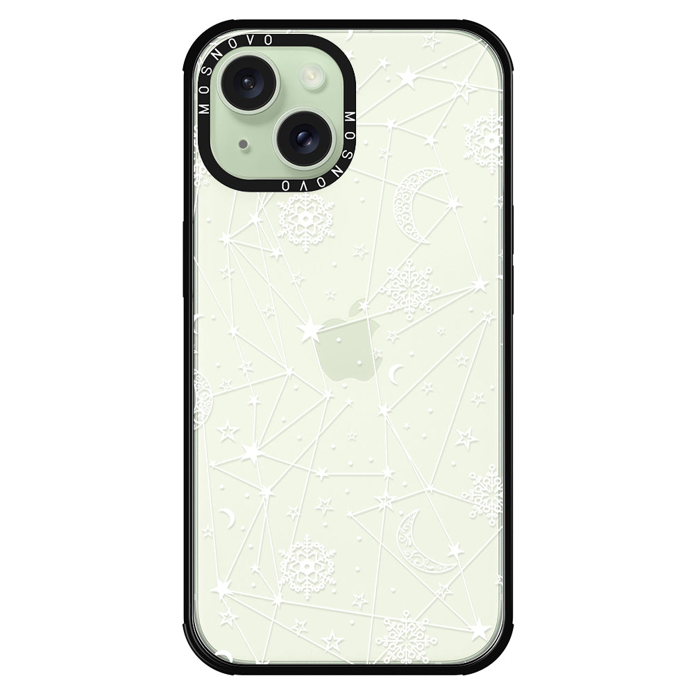 Starry Night Phone Case - iPhone 15 Case Black