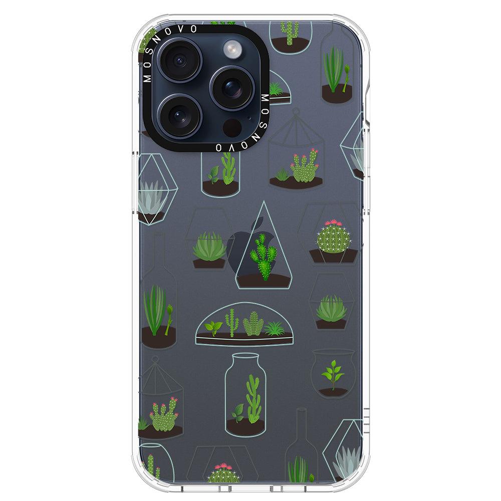 Cactus Plant Phone Case - iPhone 15 Pro Max Case - MOSNOVO