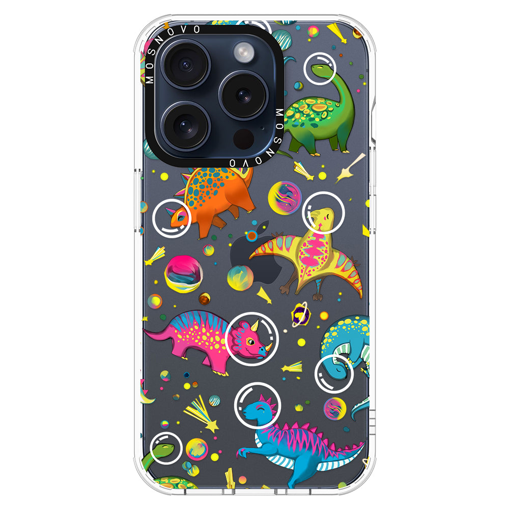 Dinosaur Planet Phone Case - iPhone 15 Pro Case - MOSNOVO