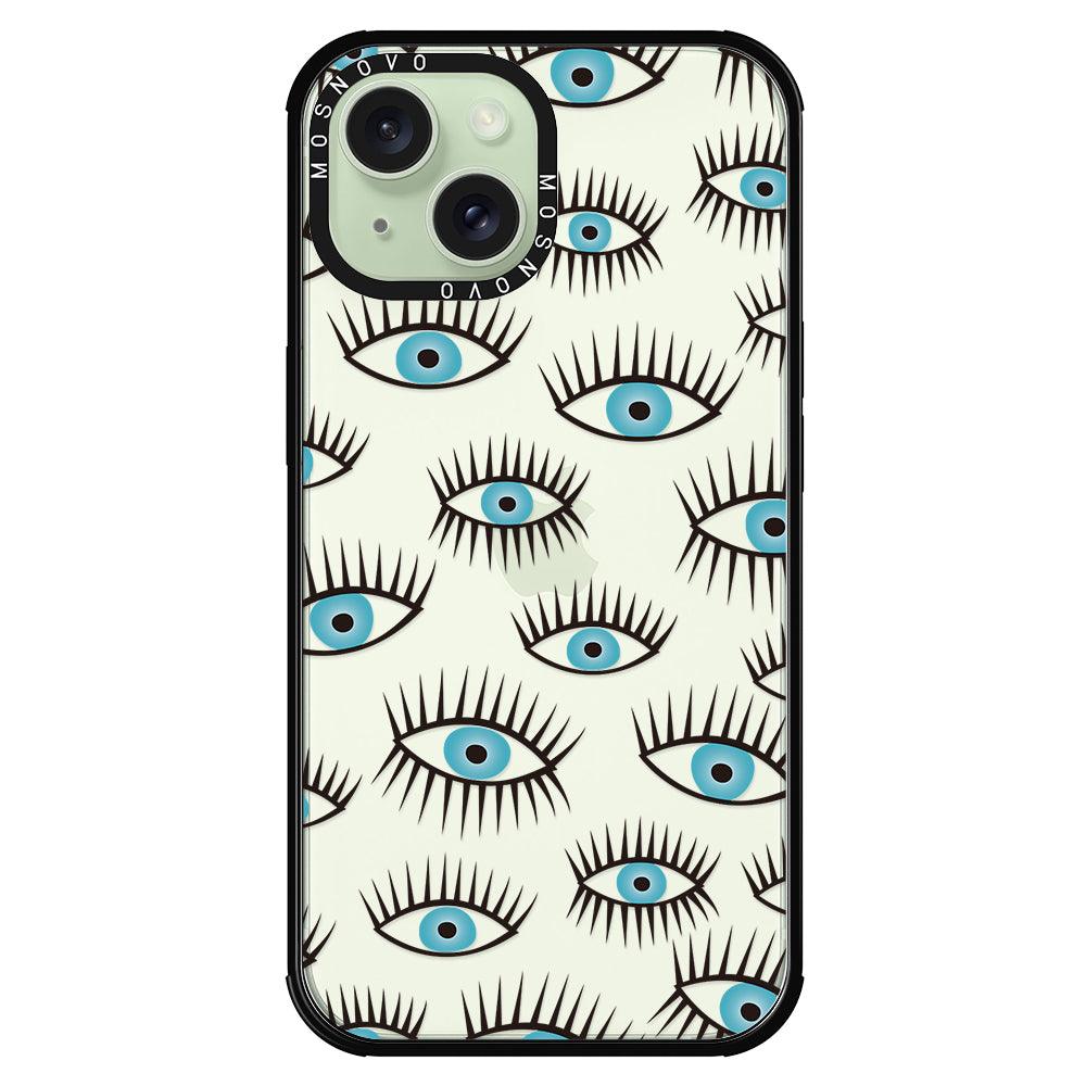 Evil Eye Phone Case - iPhone 15 Plus Case - MOSNOVO