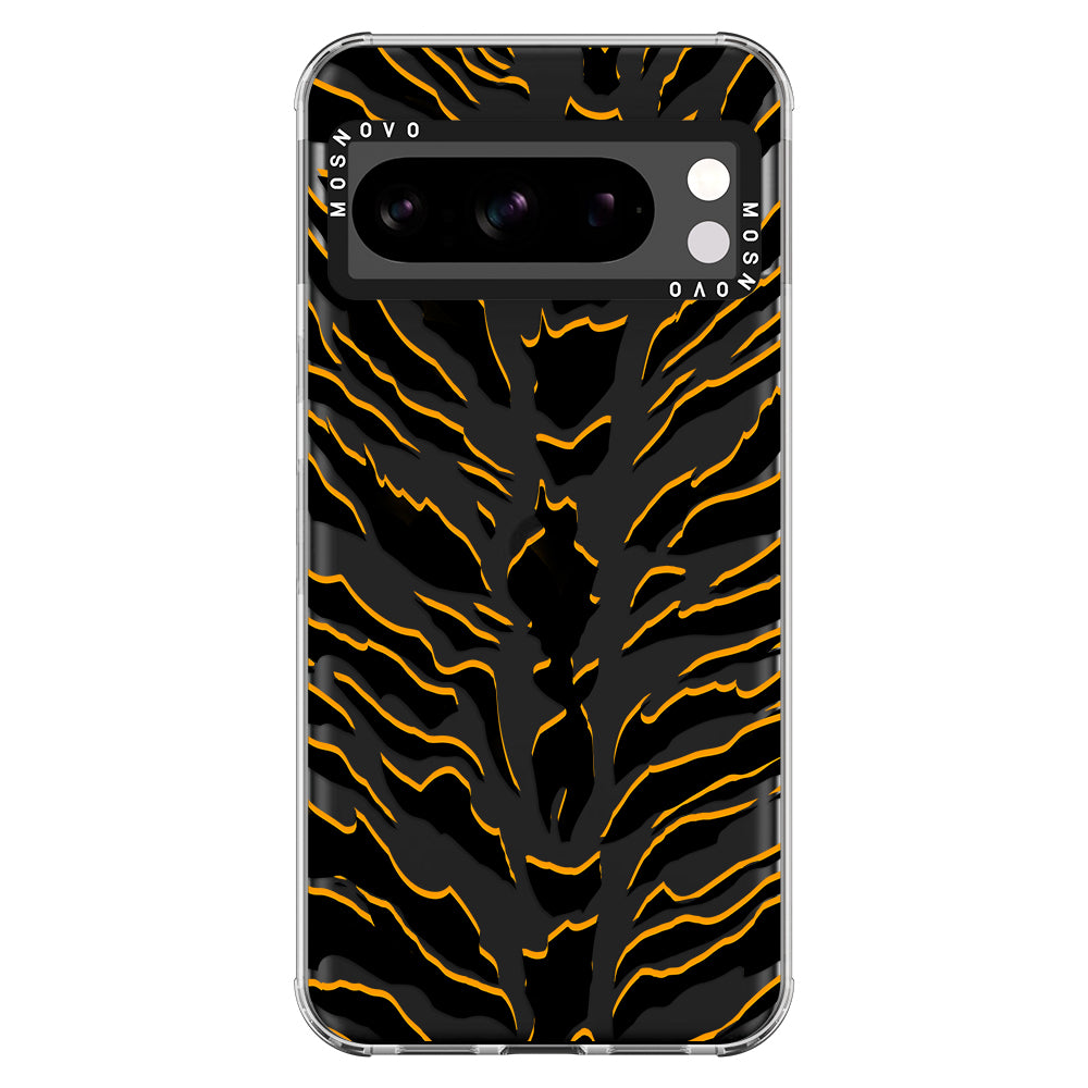 Tiger Print Phone Case - Google Pixel 8 Pro Case - MOSNOVO