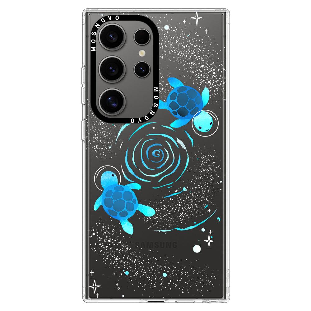 Space Turtle Phone Case - Samsung Galaxy S24 Ultra Case - MOSNOVO