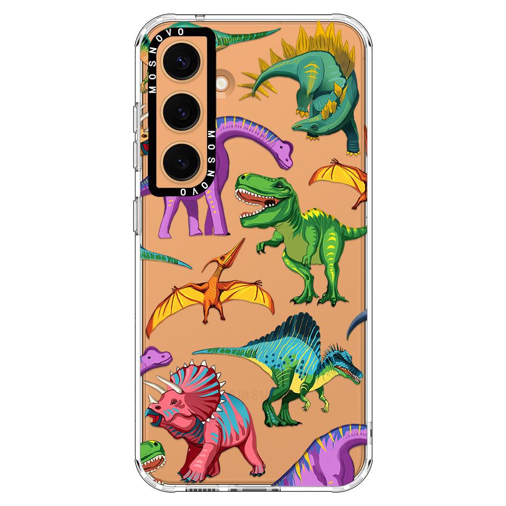 Dinosaur World Phone Case - Samsung Galaxy S24 Plus Case - MOSNOVO