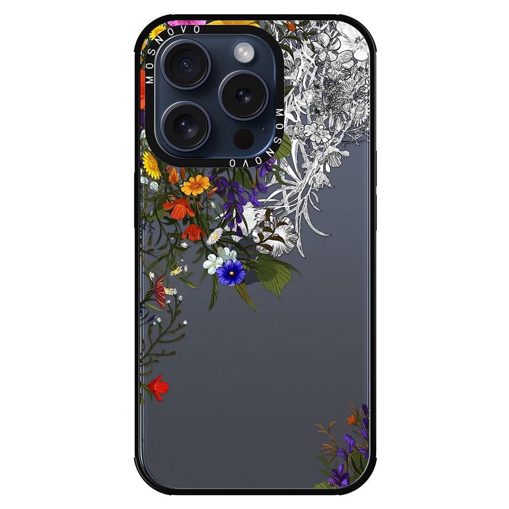 Beautiful Bloom Phone Case - iPhone 15 Pro Case - MOSNOVO