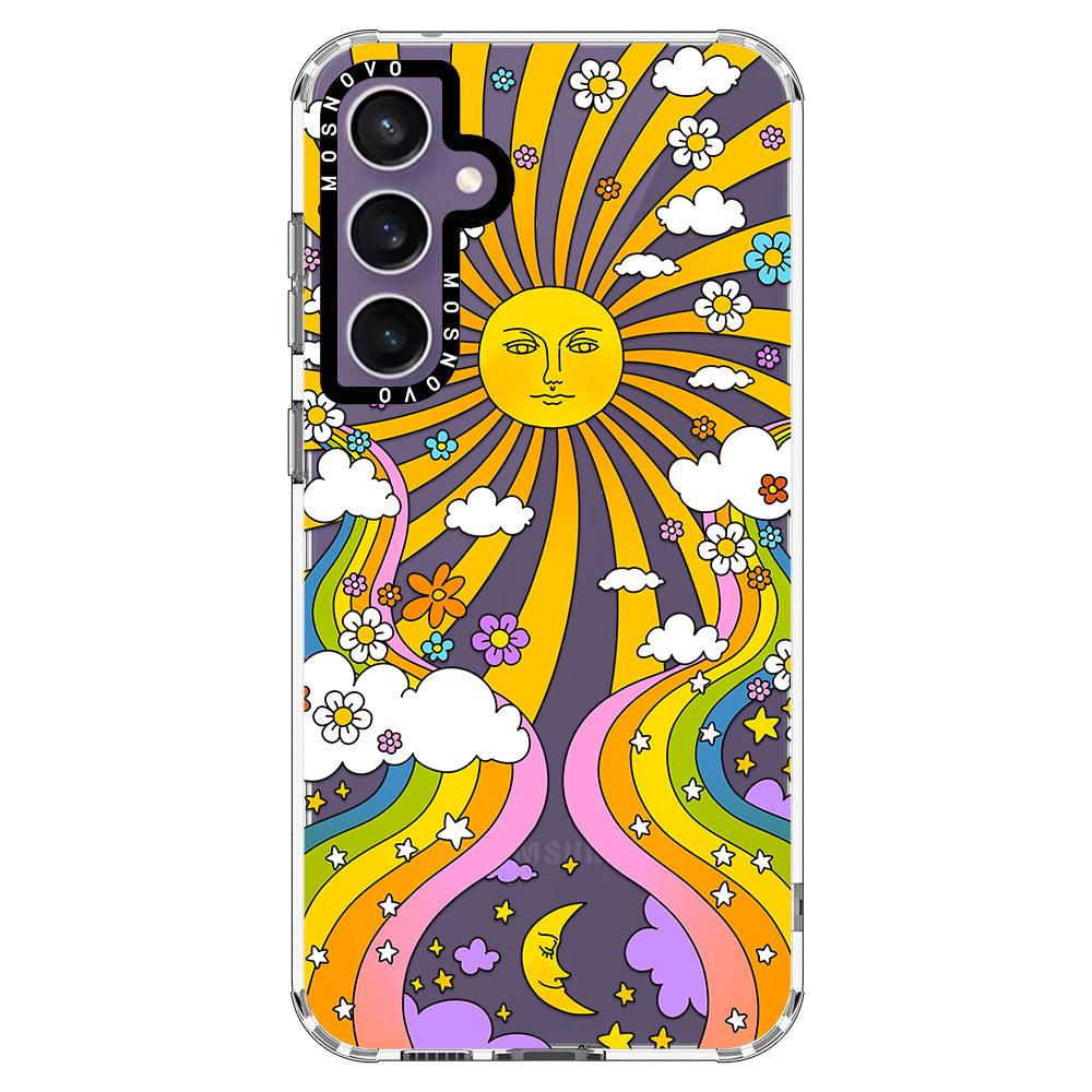 70's Psychedelic Groovy Art Phone Case - Samsung Galaxy S23 FE Case