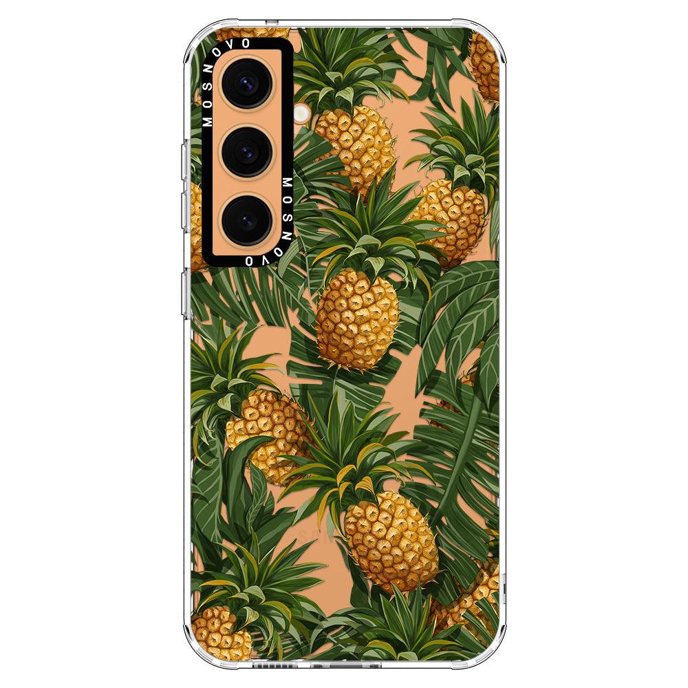 Pineapples Phone Case - Samsung Galaxy S24 Case - MOSNOVO