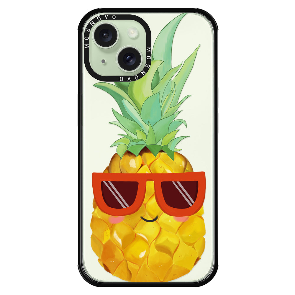 Cool Pineapple Phone Case - iPhone 15 Case - MOSNOVO