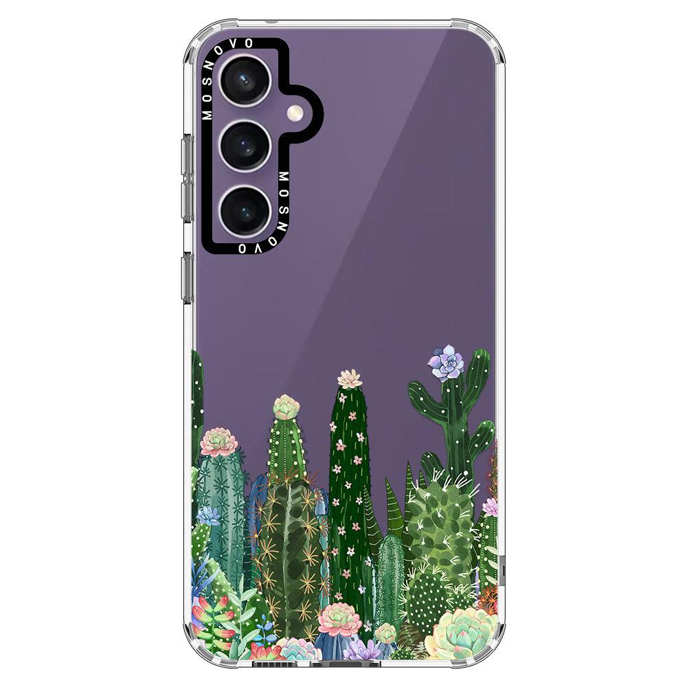 Succulents Garden Phone Case - Samsung Galaxy S23 FE Case