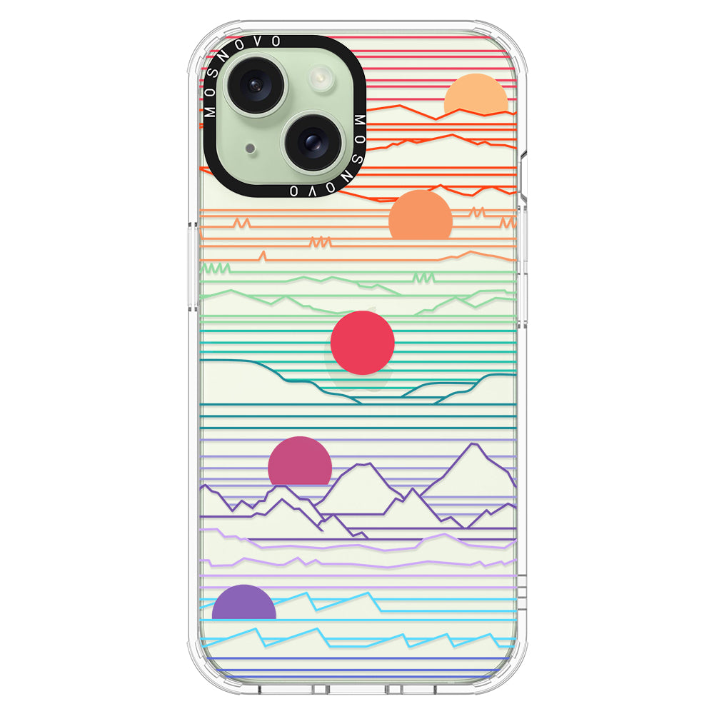 Sunset Phone Case - iPhone 15 Case - MOSNOVO