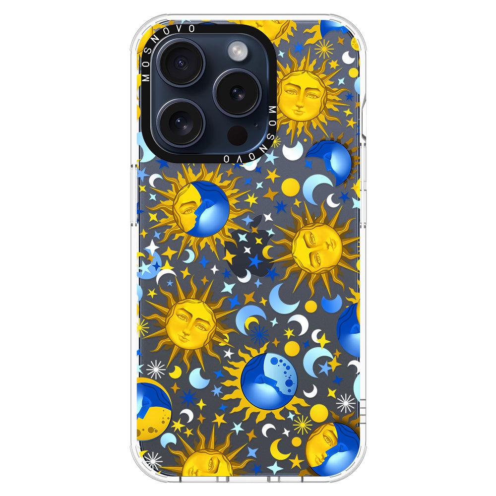 Sun and Moon Phone Case - iPhone 15 Pro Case - MOSNOVO